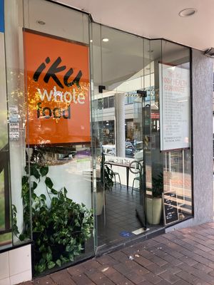 Outside  at Iku Wholefood Kitchen in Neutral Bay