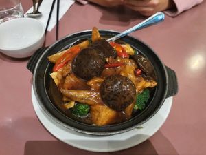 Treasure pot at Mother Chu's Vegetarian Kitchen in Sydney