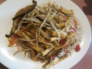 Bean sprout mix at Mother Chu's Vegetarian Kitchen in Sydney