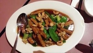 雙果炒荷豆 at Mother Chu's Vegetarian Kitchen in Sydney