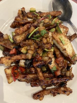 Eggplant & gluten  at Mother Chu's Vegetarian Kitchen in Sydney