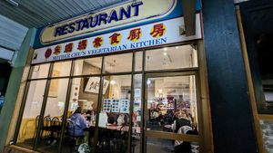 Entrance at Mother Chu's Vegetarian Kitchen in Sydney