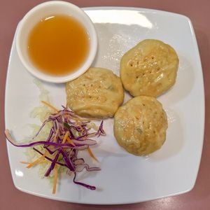 Vegan Steamed Dim Sims at Mother Chu's Vegetarian Kitchen in Sydney