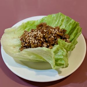 Vegan San Choy Pow at Mother Chu's Vegetarian Kitchen in Sydney