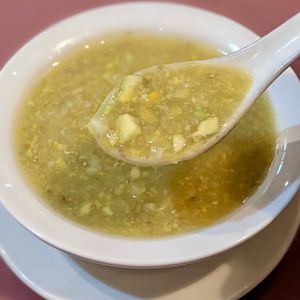 Vegan Avocado Soup at Mother Chu's Vegetarian Kitchen in Sydney