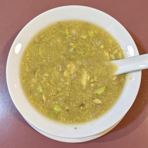 Vegan Avocado Soup at Mother Chu's Vegetarian Kitchen in Sydney
