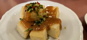 Crispy tofu at Mother Chu's Vegetarian Kitchen in Sydney