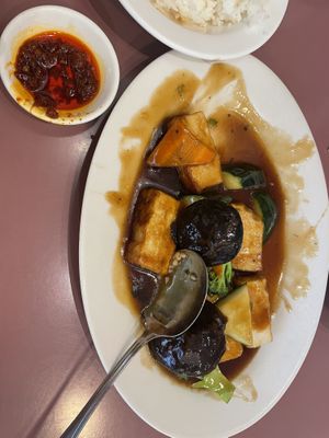 Tofu was the best   at Mother Chu's Vegetarian Kitchen in Sydney