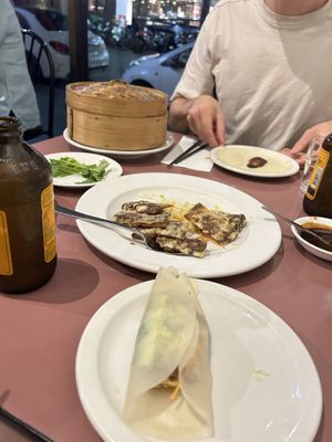peking duck first course  at Mother Chu's Vegetarian Kitchen in Sydney