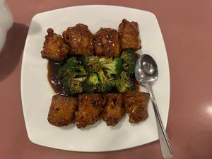 Mushroom and soy sheet roulades at Mother Chu's Vegetarian Kitchen in Sydney