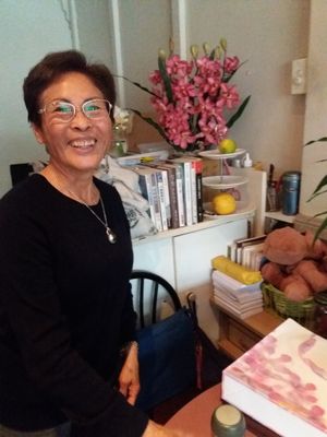 Long time staff at Mother Chu's Vegetarian Kitchen in Sydney