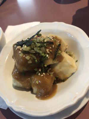 Miso tofu! at Mother Chu's Vegetarian Kitchen in Sydney