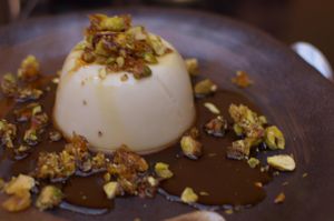 Tofu Caramel at Shakahari in Carlton