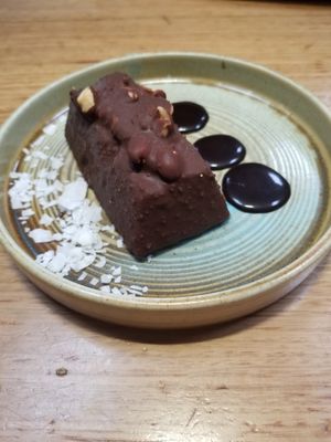 Snickers bar - SO GOOD!! at Vegie Bar in Fitzroy