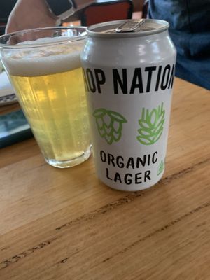 Delicious vegan beer! at Vegie Bar in Fitzroy