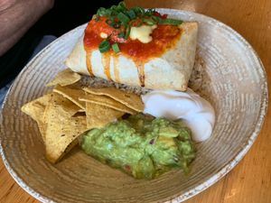 Burrito  at Vegie Bar in Fitzroy