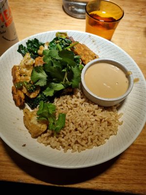 Mostly greens $22 at Vegie Bar in Fitzroy