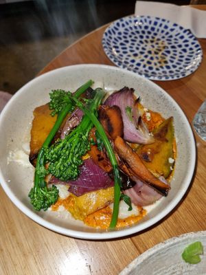 Roasted Pumpkin Gnocchi special $24 at Vegie Bar in Fitzroy