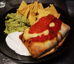 Mexican Burrito at Vegie Bar in Fitzroy