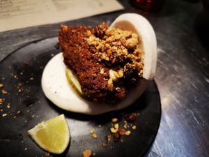 Chick'n Bao at Vegie Bar in Fitzroy