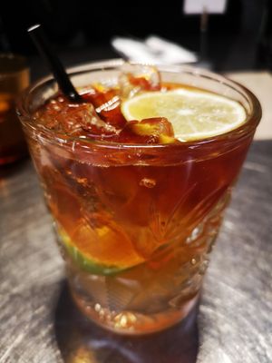 Dark n Stormy at Vegie Bar in Fitzroy