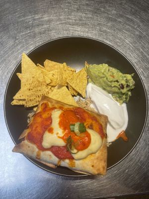 Burrito   at Vegie Bar in Fitzroy