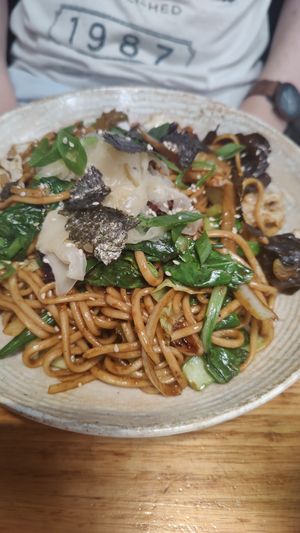 Yaki Udon at Vegie Bar in Fitzroy
