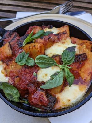 Pasta special 😋 at Vegie Bar in Fitzroy