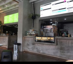 takeout and gelato/soft serve bars next door to restaurant  at Vegie Bar in Fitzroy