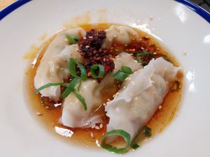 Gyoza at Vegie Bar in Fitzroy
