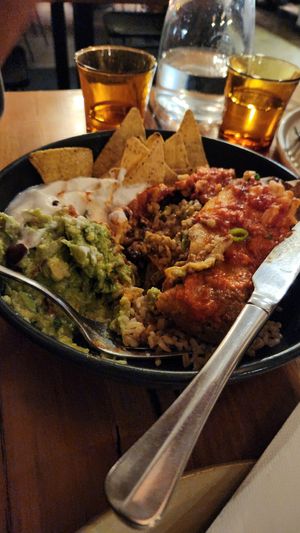 Burrito at Vegie Bar in Fitzroy