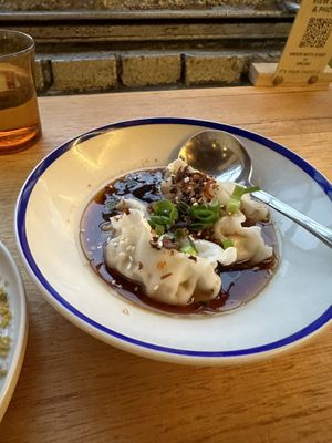 Gyoza  at Vegie Bar in Fitzroy