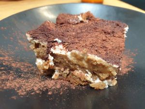 Tiramisu $15.00 at Vegie Bar in Fitzroy