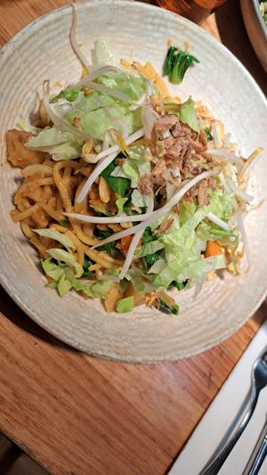 Mee goreng at Vegie Bar in Fitzroy
