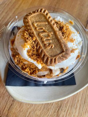 Biscoff Lotus sunday at Vegie Bar in Fitzroy