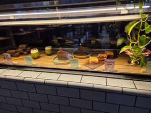 Desserts at Vegie Bar in Fitzroy