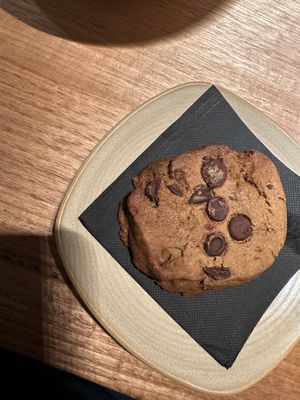 Cookie as dessert. Not bad at all!  at Vegie Bar in Fitzroy