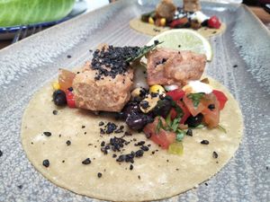 Taco at Vegie Bar in Fitzroy