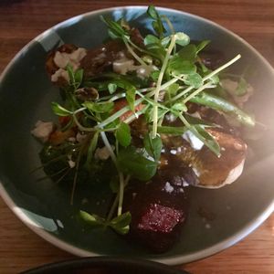 Gnocchi at Vegie Bar in Fitzroy