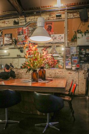 interior at Vegie Bar in Fitzroy