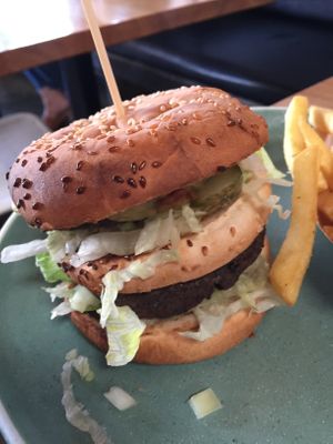 Better Than a Big Mac at Vegie Bar in Fitzroy