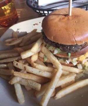 Big Mac at Vegie Bar in Fitzroy