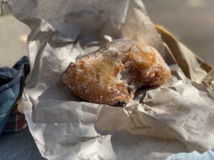 “Bombolini” Italian donut  at Fatto A Mano in Fitzroy