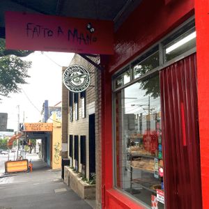 Exterior  at Fatto A Mano in Fitzroy