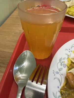 Orange drink   at Crossways in Melbourne