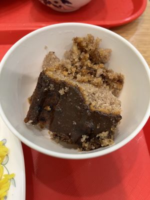 Date cake ask for no custard   at Crossways in Melbourne