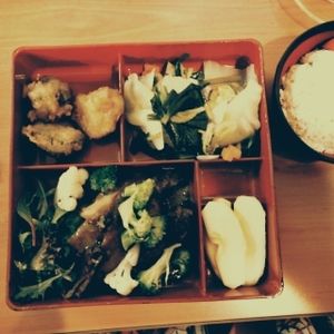 Bento box style specials every day  at Fo Guang Yuan in Melbourne