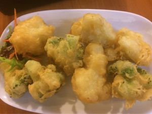 N10 crispy broccoli & cauliflowers at Fo Guang Yuan in Melbourne