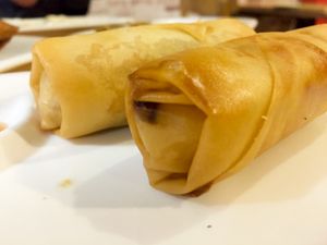 Spring rolls at Global Vegetarian in Ormond
