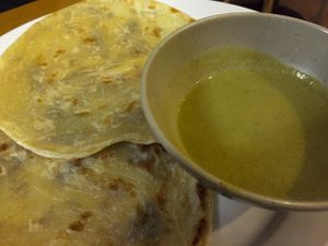 Roti with Curry Sauce at Global Vegetarian in Ormond